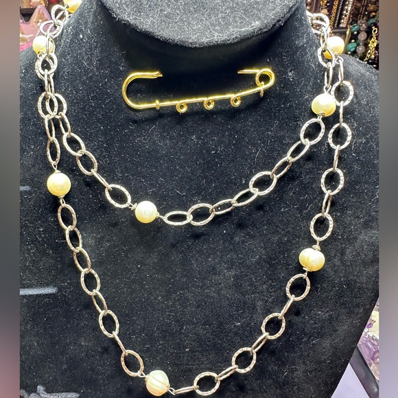 Sterling silver and Freshwater Pearls